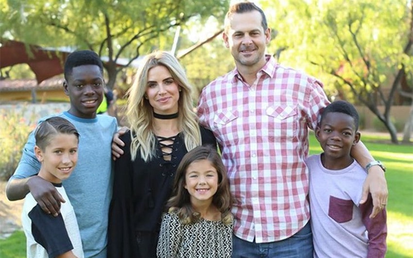 Aaron Boone and His Wife